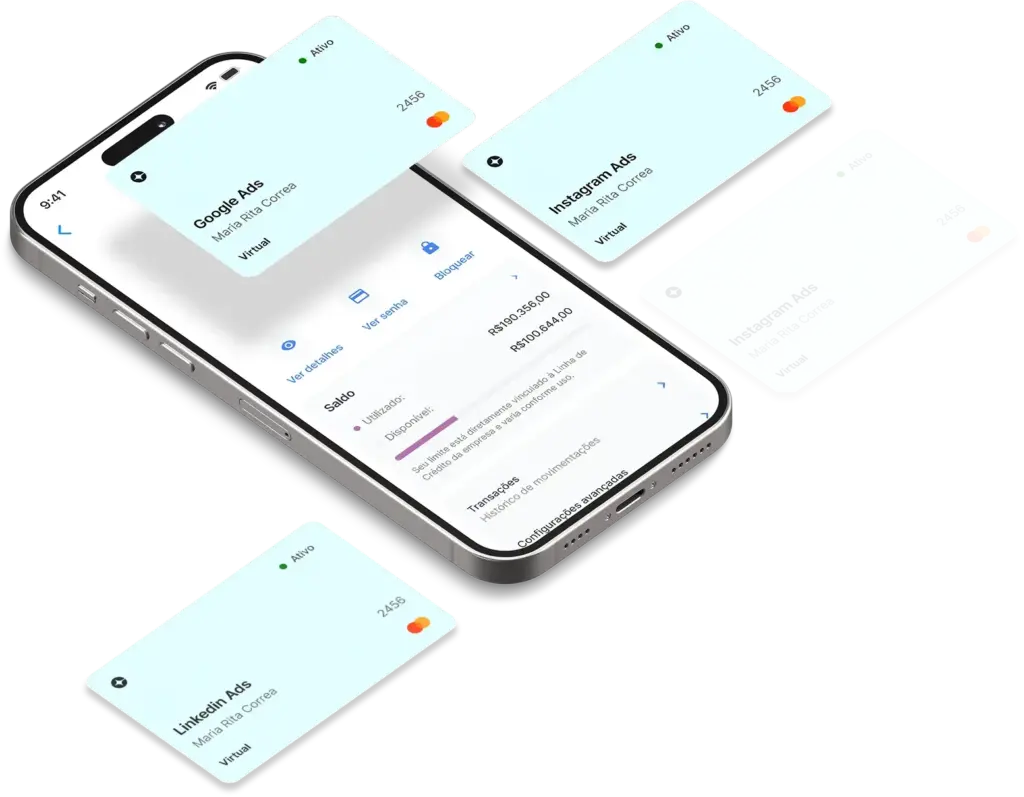 cartoes virtuais para anuncios digitais